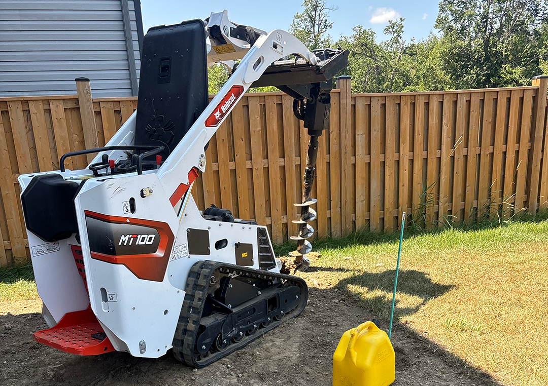 Post Hole Auger (little skid)